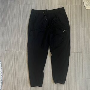 Nike Black Joggers with White Logo